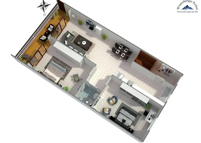 Kappeblick At The Carousel Feriehus Winterberg